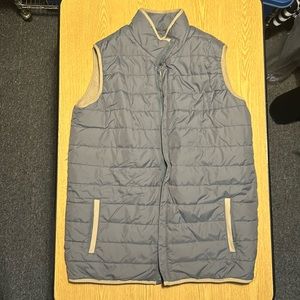 Lands’ End youth gray vest